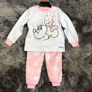 Disney Junior | Girl's Minnie Mouse PJ Set | Pink